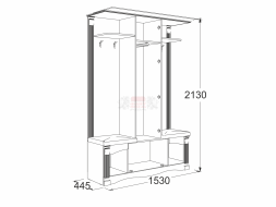 Прихожая Саша 17