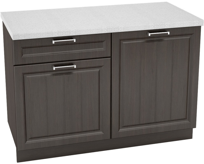 Шкаф нижний 1 ящик с 2 створками Кухня Прага 1200 L мм