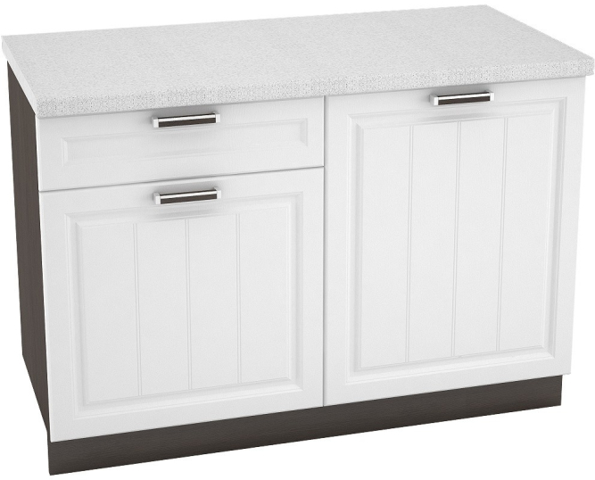 Шкаф нижний 1 ящик с 2 створками Кухня Прага 1200 L мм