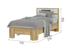 Кровать КР 01/02/03 Хелен