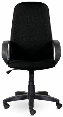 Кресло офисное BRABIX "Praktik EX-279", ткань/кожзам, черное, 532017