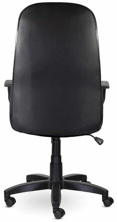Кресло офисное BRABIX "Praktik EX-279", ткань/кожзам, черное, 532017