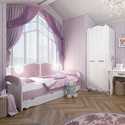 Кровать-тахта Розалия 900.4 (с подсветкой)