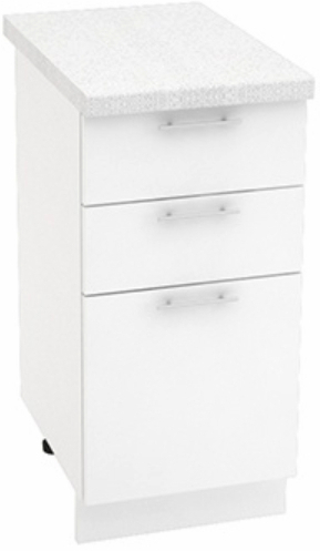 Шкаф нижний 3 ящика Кухня Валерия ШН3Я 400 (глянец)