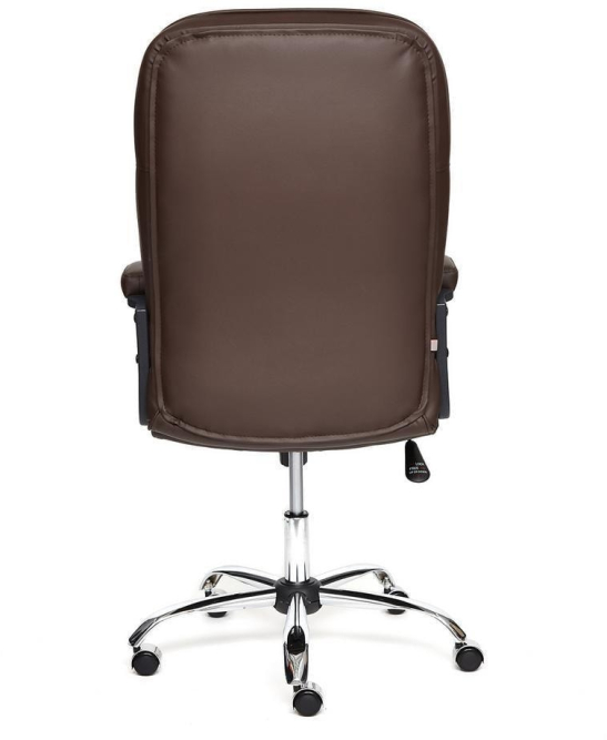 Кресло СН9944 Хром, кож/зам, коричневый, 36-36