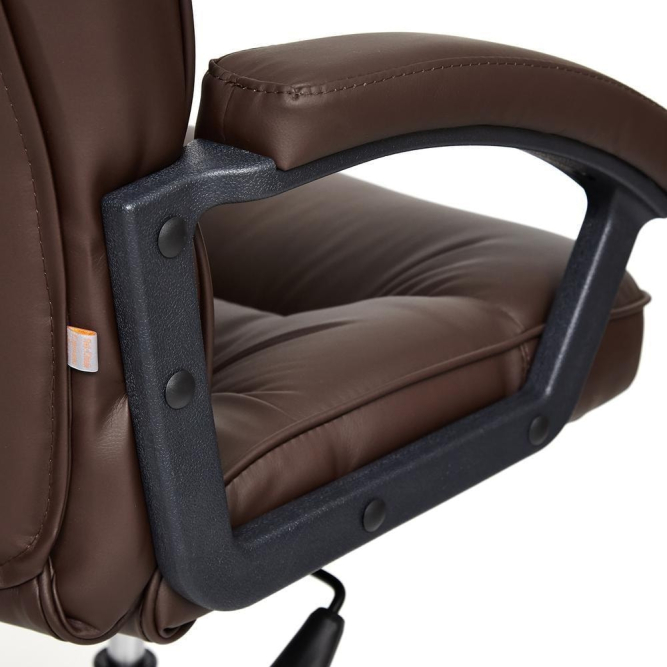 Кресло СН9944 Хром, кож/зам, коричневый, 36-36