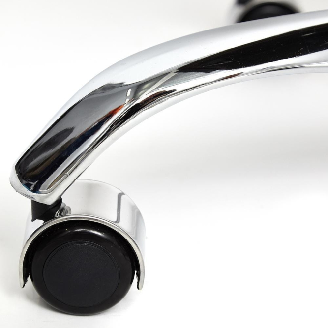 Кресло СН9944 Хром, кож/зам, коричневый, 36-36