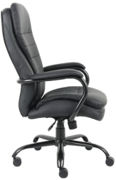 Кресло офисное BRABIX PREMIUM &quot;Heavy Duty HD-001&quot;, усиленное, НАГРУЗКА до 200 кг, экокожа, 531015