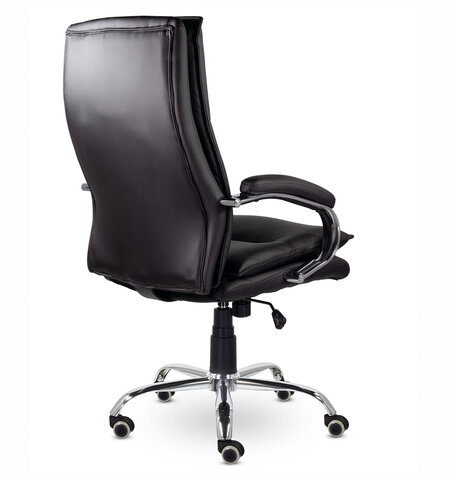 Кресло офисное BRABIX PREMIUM "Cuba EX-542", экокожа, черное, 532549