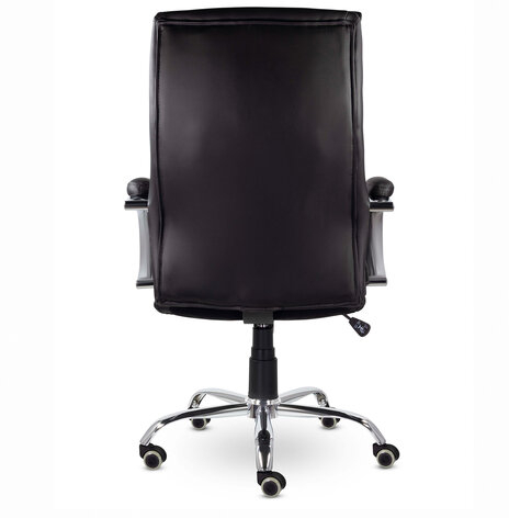 Кресло офисное BRABIX PREMIUM "Cuba EX-542", экокожа, черное, 532549