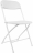 Стул складной BRABIX &quot;Golf CF-002&quot;, белый каркас, пластик белый, 532887