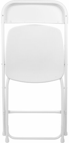 Стул складной BRABIX &quot;Golf CF-002&quot;, белый каркас, пластик белый, 532887