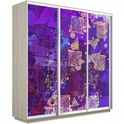 Шкаф-купе Экспресс 3-х дверный (Фото №1012)