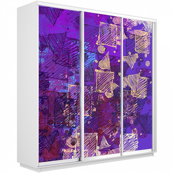 Шкаф-купе Экспресс 3-х дверный (Фото №1012)