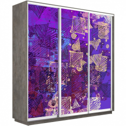 Шкаф-купе Экспресс 3-х дверный (Фото №1012)