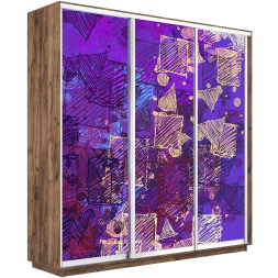 Шкаф-купе Экспресс 3-х дверный (Фото №1012)