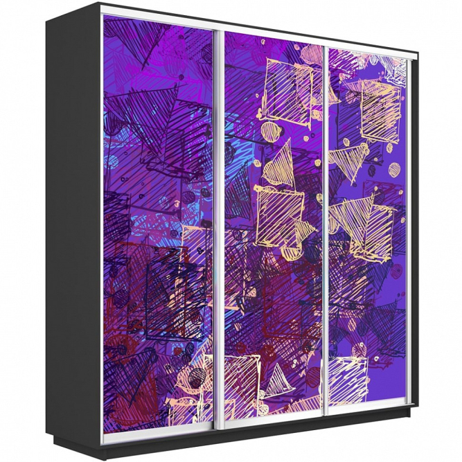 Шкаф-купе Экспресс 3-х дверный (Фото №1012)