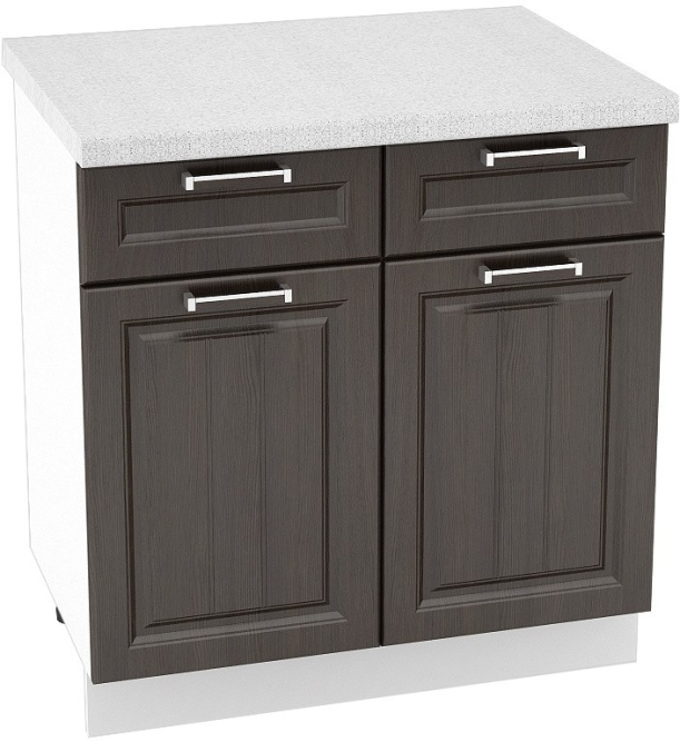 Шкаф нижний 1 ящик с 2 створками Кухня Прага 800 мм