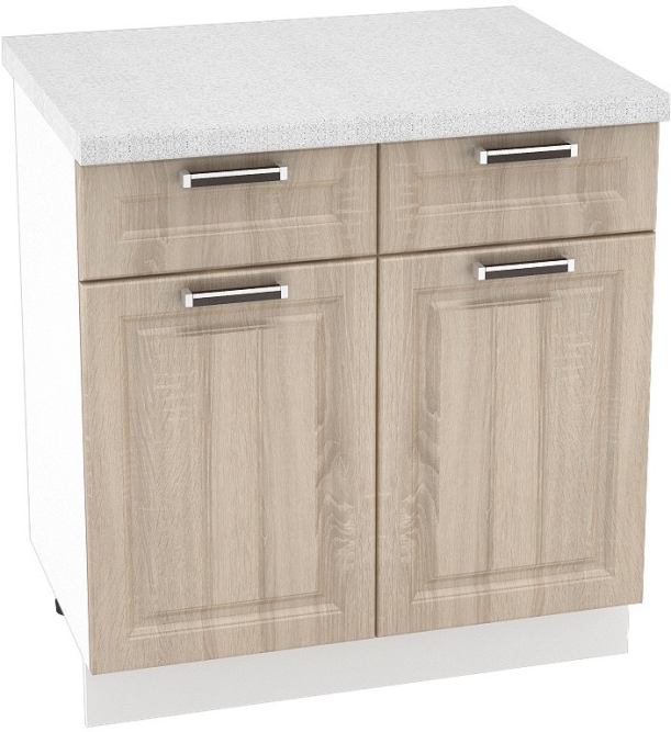 Шкаф нижний 1 ящик с 2 створками Кухня Прага 800 мм