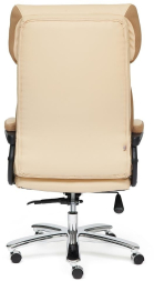 Кресло GRAND кож/зам/ткань, бежевый/бронзовый, 36-34/21