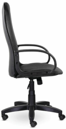 Кресло офисное BRABIX "Praktik EX-279", ткань JP/кожзам, черное, 532019