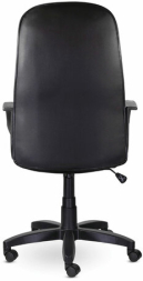 Кресло офисное BRABIX "Praktik EX-279", ткань JP/кожзам, черное, 532019
