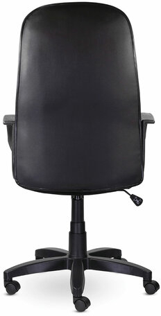 Кресло офисное BRABIX "Praktik EX-279", ткань JP/кожзам, черное, 532019