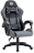 Кресло компьютерное DEFENDER Strider, 2 подушки, ткань/экокожа, черное/серое, ш/к 26715, 64056