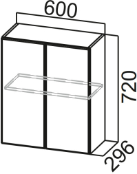 Шкаф навесной 600 Модус
