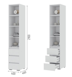 Пенал открытый ПН 02 Хелен