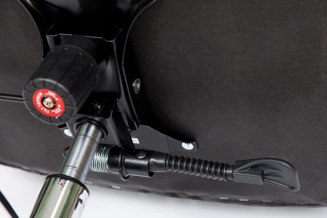 Кресло GRAND кож/зам/ткань, черный/серый, 36-6/12