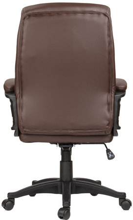 Кресло офисное BRABIX "Enter EX-511", экокожа, коричневое, 531163