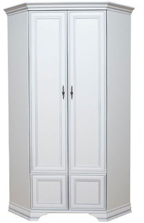 Шкаф угловой SZFN2D (Кентаки белый)