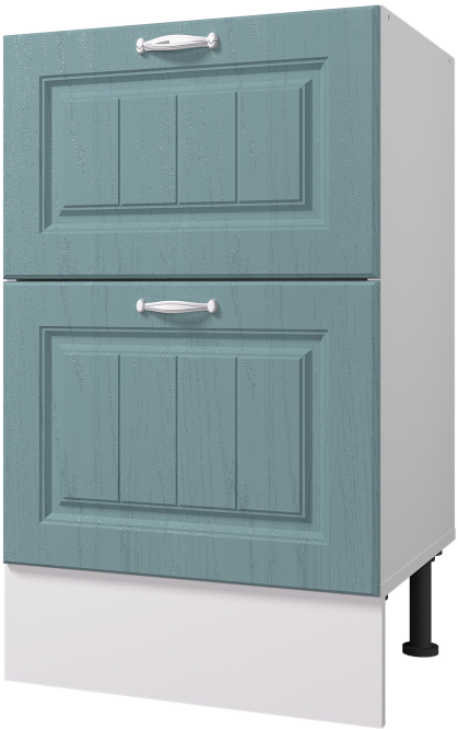 Стол рабочий 500 мм с двумя ящиками B-BOX (Метабоксы) Принцесса