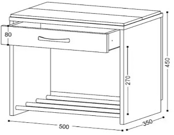 Тумба Ольга-Лофт 5.1