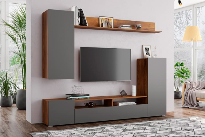 Стенка "Прага-3" (шкаф многоцелевого назначения)