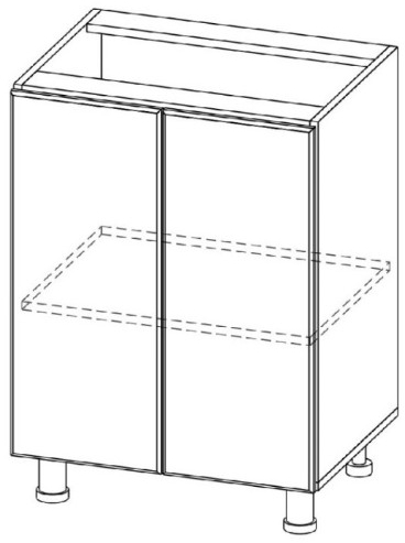Стол-рабочий С600 (400) Вектор