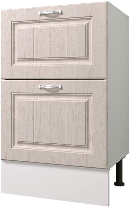 Стол рабочий 500 мм с двумя ящиками Принцесса