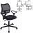 Кресло CH-799M (CH-799AXSN) с подлокотниками, черное, CH-799AXSN/TW-1