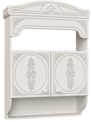 Полка Ассоль АС-14 белое дерево