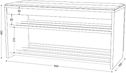 Тумба Ольга-Лофт 52