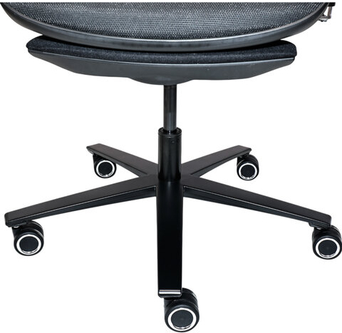 Кресло ATRONE "Optimus ER-707", адаптивный механизм со слайдером, сетка, черный/серый, 532967