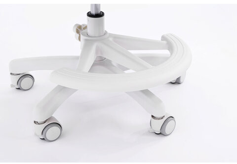 Кресло детское с подставкой для ног BRABIX KIDS MG-215, сетка/ткань TW, розовое, 533311