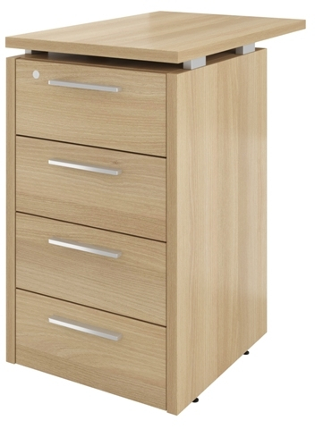 Тумба приставная (4 ящика с змамком) ДБ38 (ДБ13_1+ДБ13_2+ДБ15)