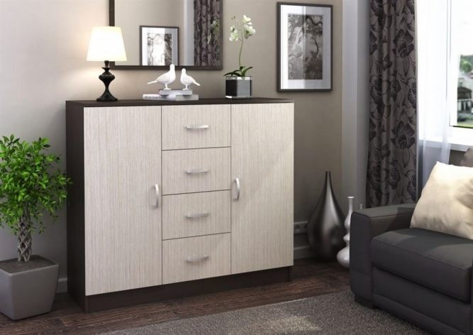 Комод 4 ящика Басса КМ 555М