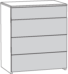 Комод Амели 13.106