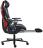 Кресло ATRONE "Optimus ER-707", адаптивный механизм со слайдером, сетка, черный/красный, 532968