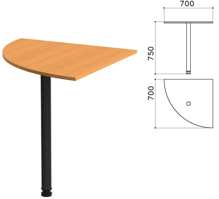 Секция угловая КФ8 (ПФ09+ОМ01)