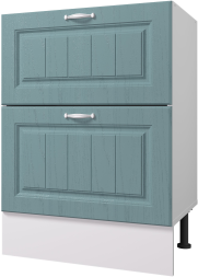 Стол рабочий 600 мм с двумя ящиками B-BOX (Метабоксы) Принцесса