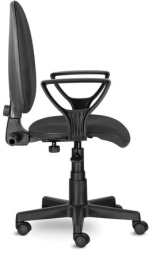 Кресло BRABIX "Prestige Ergo MG-311", регулируемая эргономичная спинка, ткань, серое, 531874